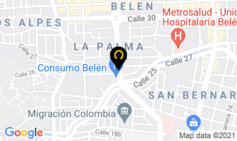 Mapa de D.a.g. Grupo De Moda en Medellín