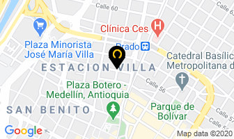 Mapa de Dagamotos en Medellín
