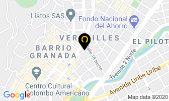 Mapa de Dager Gómez Antonio Enrique en Cali