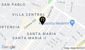 Mapa de D.a.g.m Consultores en Medellín