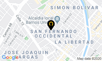 Mapa de Dagusti Pizza en Bogotá D.C