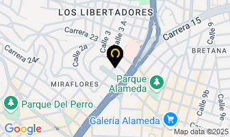 Mapa de Daip Detectives Privados en Buga