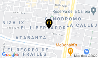 Mapa de Dam Eventos en Bogotá D.C
