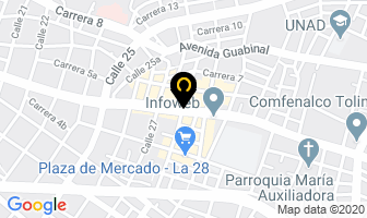 Mapa de Damar Pisos Y Enchapes en Ibagué