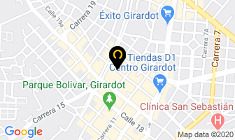 Mapa de Dámaris Restaurante en Girardot