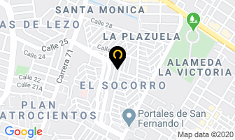 Mapa de Damco en Cartagena