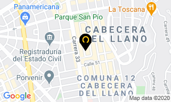 Mapa de Dame Cavalier en Bucaramanga