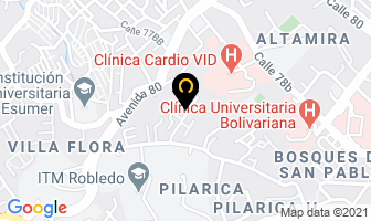 Mapa de Damos Protección Ltda. en Medellín