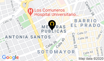 Mapa de Damos Soluciones Ltda. en Bucaramanga