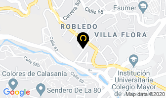 Mapa de Danael S.a.s. en Medellín
