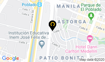 Mapa de Danaranjo S.a. en Medellín