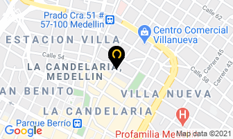 Mapa de Dance Club en Medellín