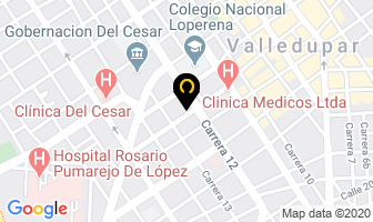 Mapa de Dangon Dangon Jesús Alberto en Valledupar