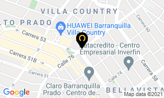 Mapa de Dangond Rodrigo en Barranquilla