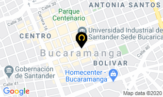 Mapa de Dani Hogar en Bucaramanga