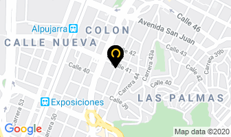 Mapa de Daniel's Hitch Design en Medellín