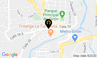 Mapa de Daniels Comidas Rapidas en Girón