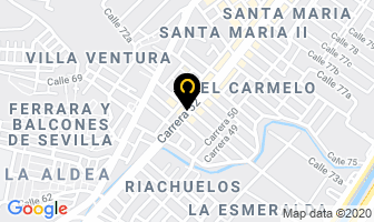 Mapa de Danigas en Itaguí