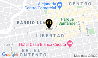 Mapa de Danny Publicidad en Cúcuta
