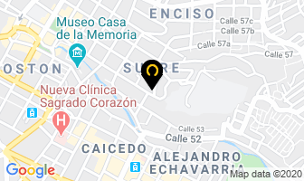 Mapa de Danza Colombia en Medellín