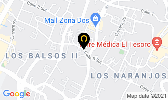 Mapa de Danzando A Tus Pies en Medellín