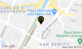 Mapa de Danzar en Medellín