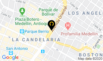 Mapa de Dar Ayuda Temporal en Medellín