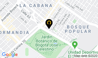 Mapa de Dar Ideas Publicidad Total en Bogotá D.C
