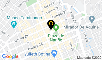 Mapa de Dario Gomez Hoyos en Pasto