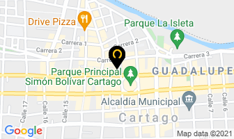Mapa de Darnel Dispoindustrial en Cartago