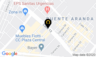 Mapa de Darreina Ltda. en Bogotá D.C