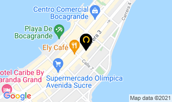 Mapa de Darreina Ltda. en Cartagena