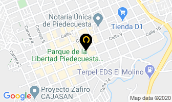 Mapa de Dasalud en Piedecuesta
