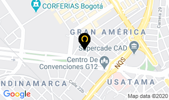 Mapa de Data Center S.a. en Bogotá D.C