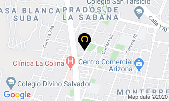 Mapa de Data Inventarios De Colombia Ltda. en Bogotá D.C
