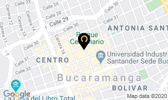 Mapa de David´s Joyeros en Bucaramanga