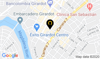 Mapa de Davidsa Center en Girardot
