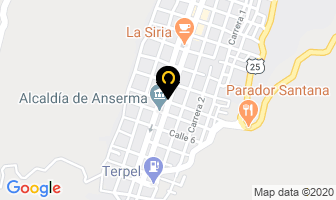 Mapa de Davivienda en Anserma
