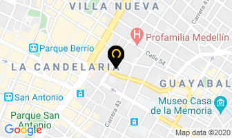 Mapa de Davivienda S.a. en Medellín