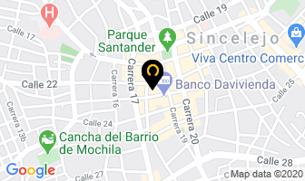 Mapa de Davivienda S.a. en Sincelejo