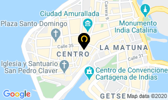 Mapa de Dayi Cuero en Cartagena