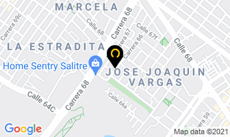 Mapa de Daza Jacqueline en Bogotá D.C