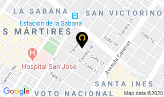 Mapa de D.c.e. Bacarat Ltda en Bogotá D.C