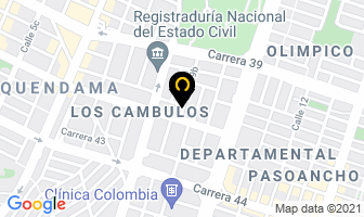 Mapa de Dd Entertaiment Ltda en Cali
