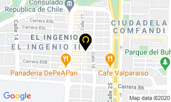 Mapa de De Alba Mercedes en Cali