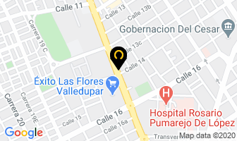 Mapa de De Cachet Peluquería en Valledupar