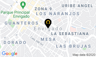 Mapa de De Cuero en Medellín