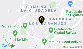 Mapa de De La Hoz Sonido en Bucaramanga