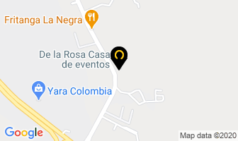 Mapa de De La Rosa Casa De Eventos en Guadalajara de Buga