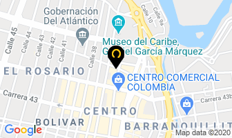 Mapa de De León Jiménez Jairo José en Barranquilla
